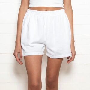 Brandy Melville - John Galt White Sweat shorts